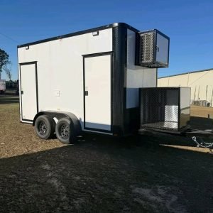 Beautiful Mobile Bathroom Trailer!