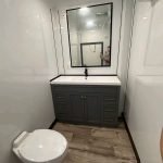 Beautiful Mobile Bathroom Trailer!