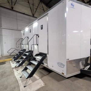 3-STALL 4-SEASON RESTROOM TRAILER 🚨